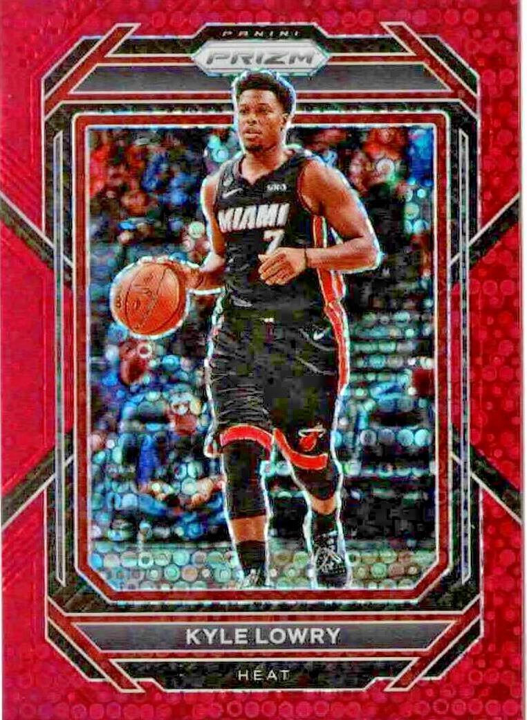 2022 Panini Prizm Basketball Fast Break Red Kyle Lowry #147
