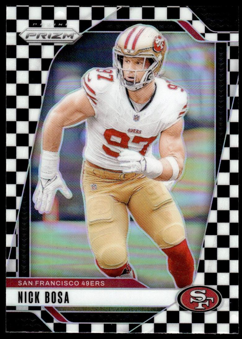 2024 Panini Prizm Football Nick Bosa #254 SGC 8.5