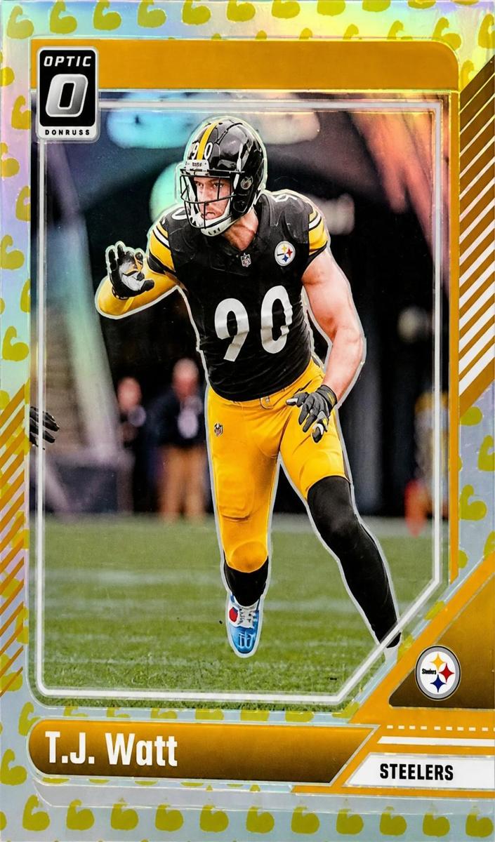 2024 Donruss Optic Football Flex T.J. Watt #169 PSA 9