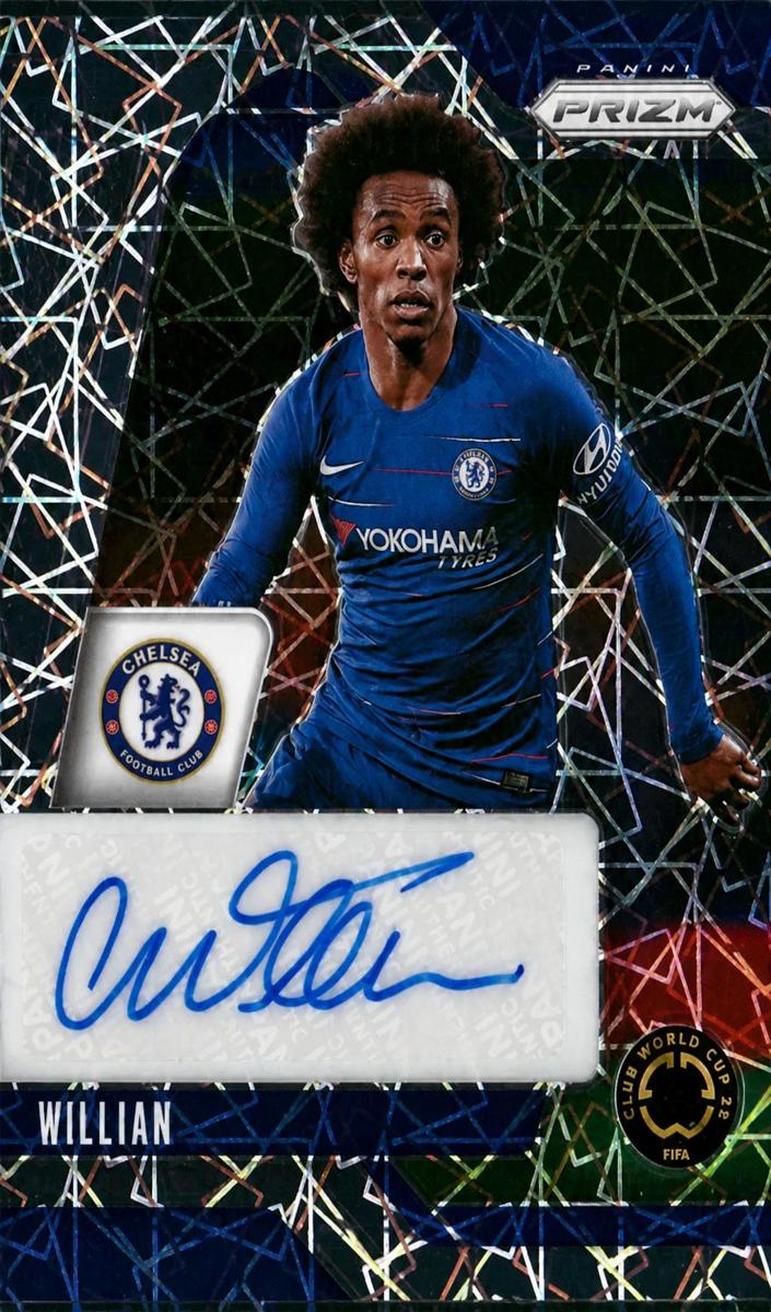 2025 Panini Prizm FIFA Club World Cup Soccer Velocity Willian #S-W