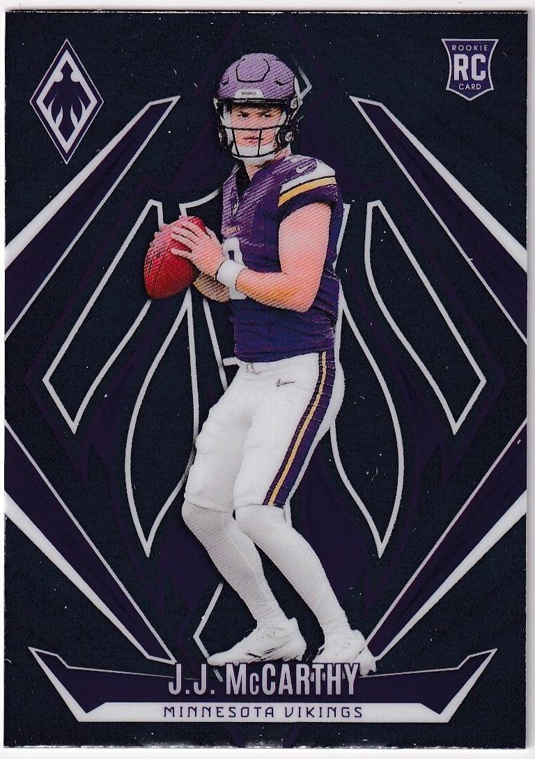 2024 Panini Phoenix Football J.J. McCarthy #185