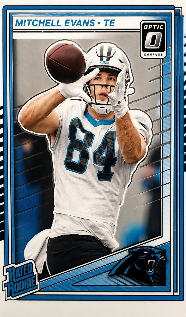 2025 Donruss Optic Football Mitchell Evans #254