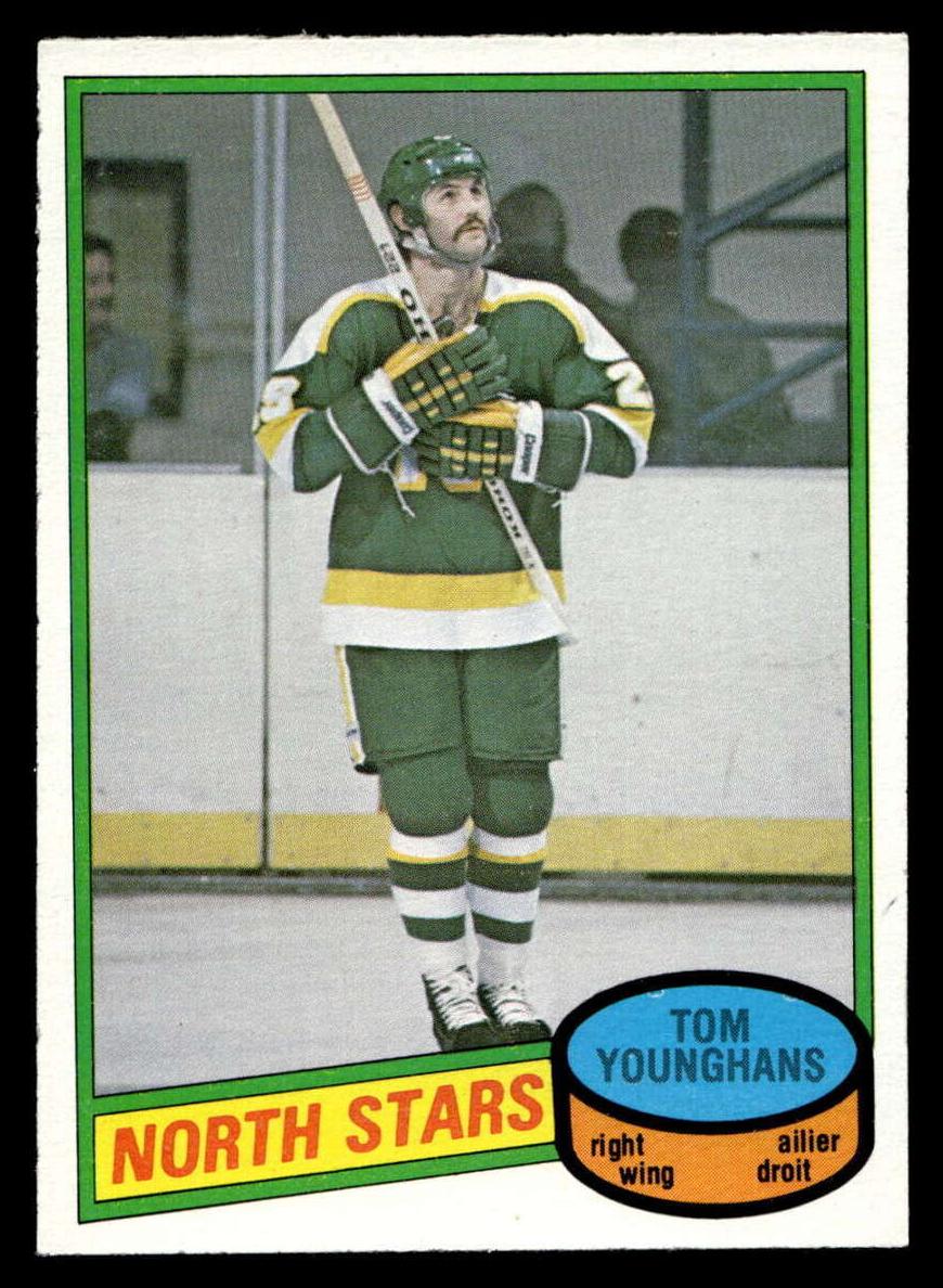 1980 O-Pee-Chee Hockey Tom Younghans #343