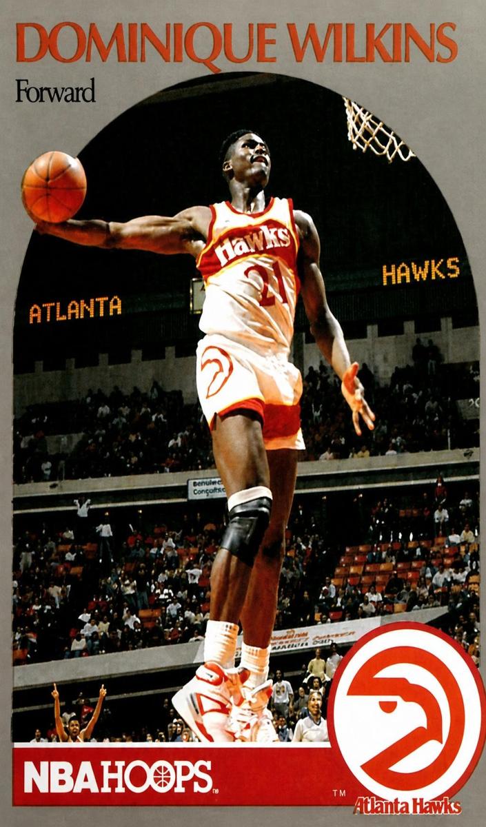 1991 Hoops Basketball Dominique Wilkins #4 PSA 10