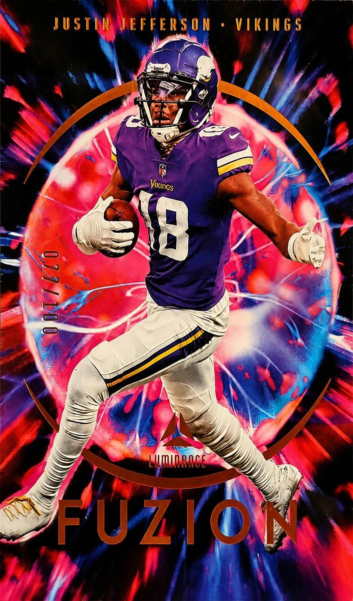 2023 Panini Luminance Football Orange Justin Jefferson #11
