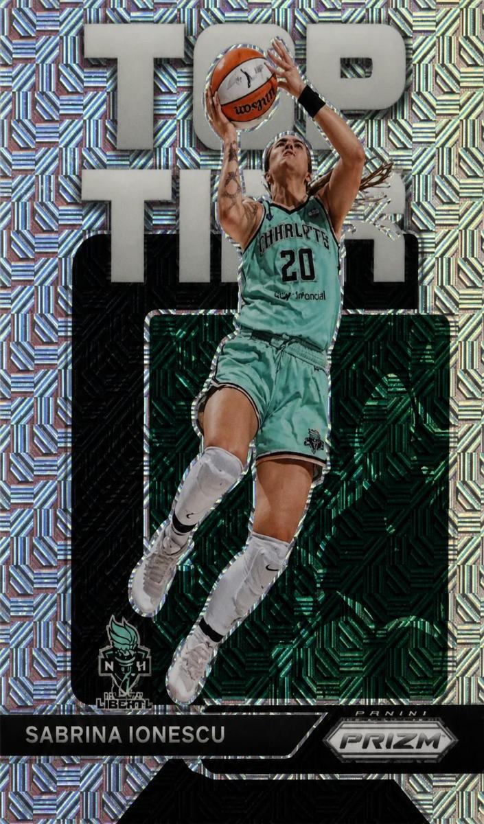 2023 Panini Prizm WNBA Basketball Mojo Sabrina Ionescu #7 PSA 8.5