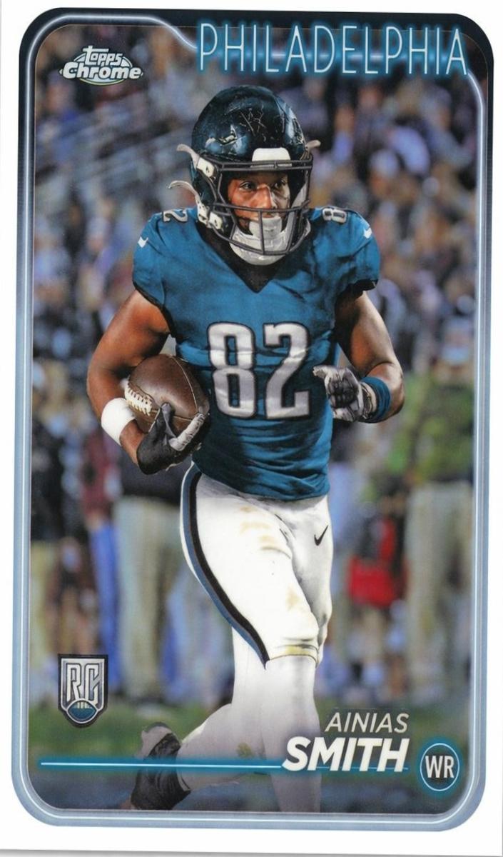 2024 Topps Chrome Football Refractor Ainias Smith #286