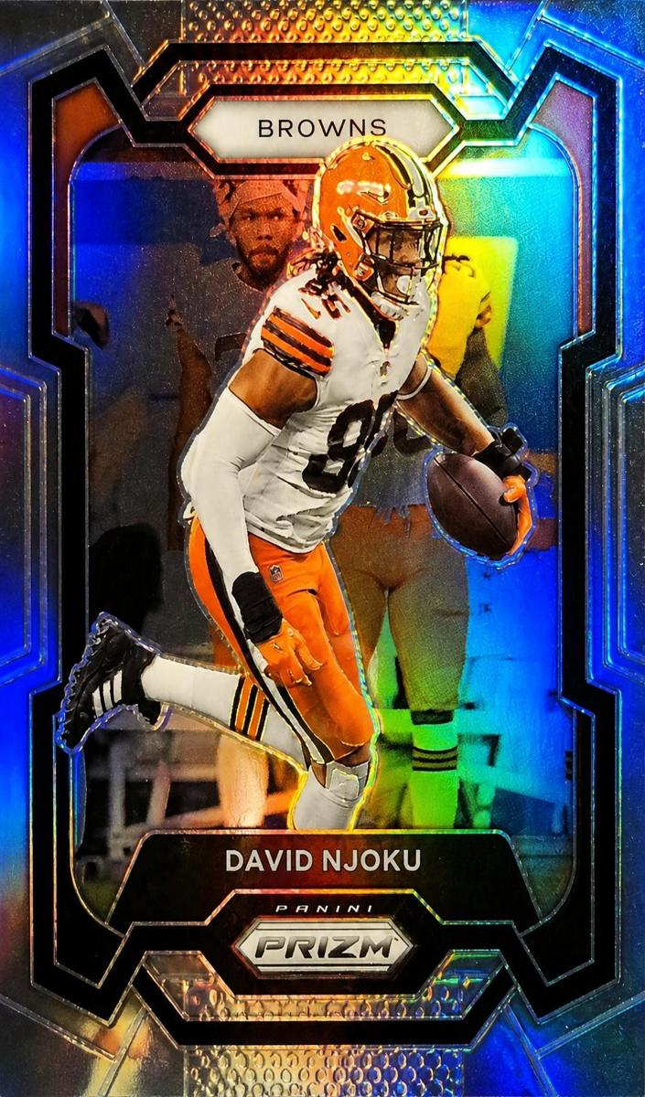 2023 Panini Prizm Football Silver David Njoku #70