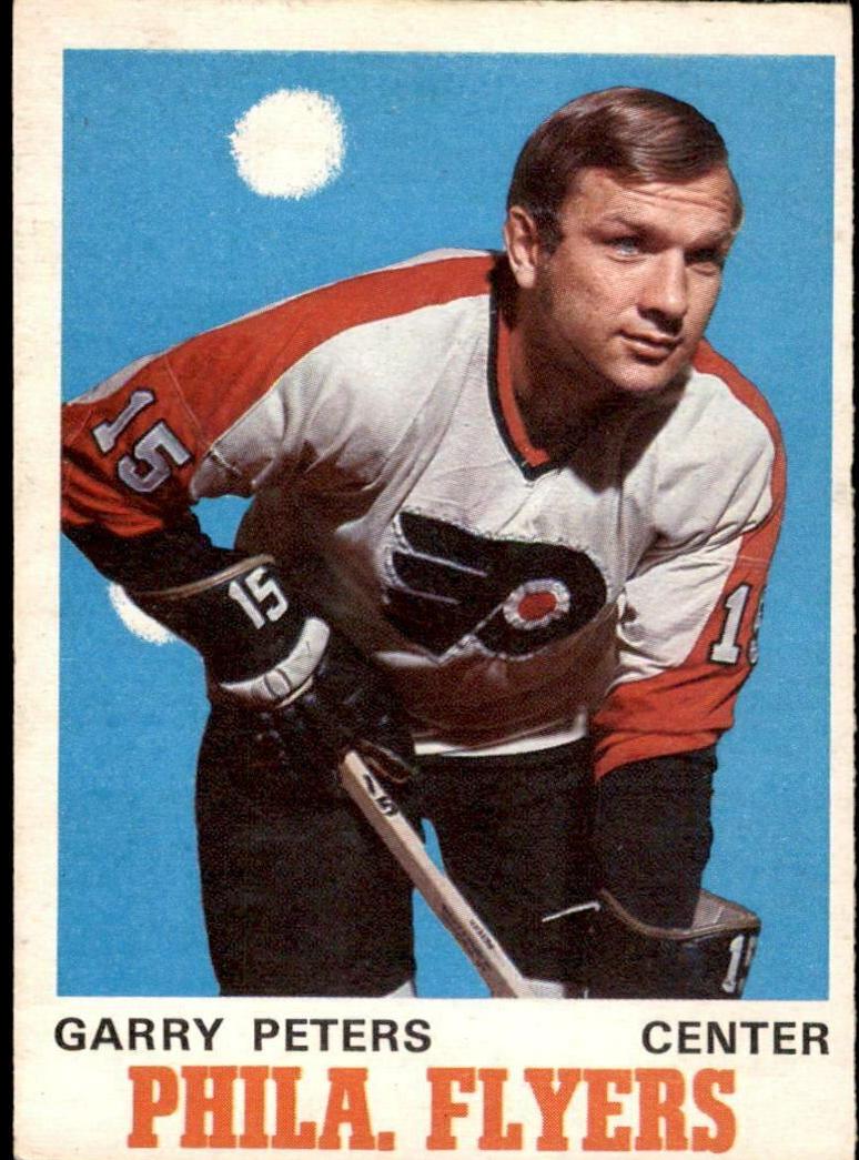 1970 O-Pee-Chee Hockey Garry Peters #196