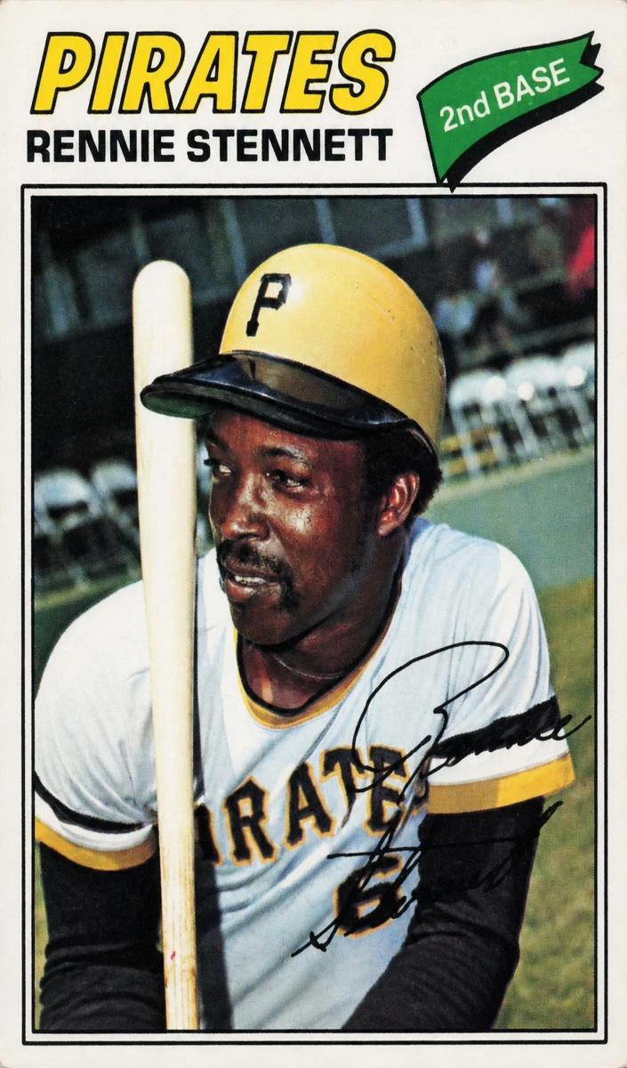 1977 O-Pee-Chee Baseball Rennie Stennett #129 PSA 10