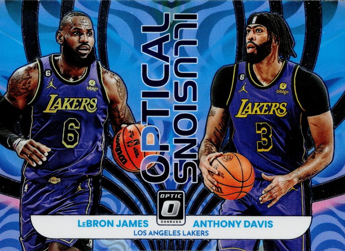 2022 Donruss Optic Basketball LeBron James #3