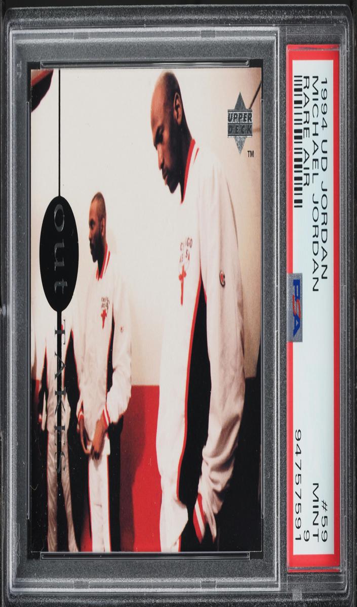 1994 Upper Deck Basketball Michael Jordan #59 PSA 9