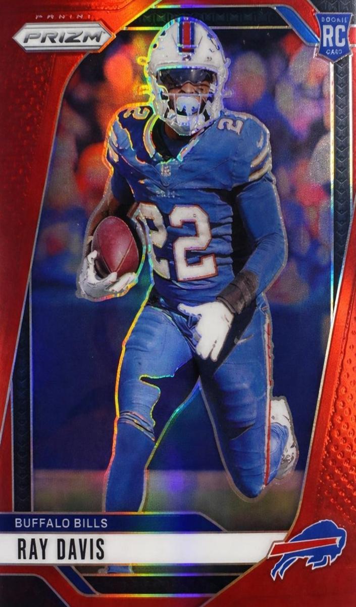 2024 Panini Prizm Football Red Ray Davis #382 PSA 10
