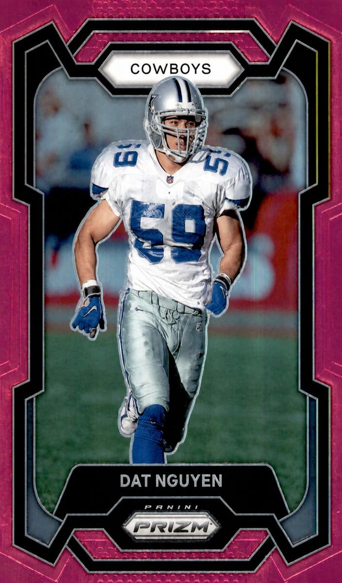 2023 Panini Prizm Football Pink Dat Nguyen #80