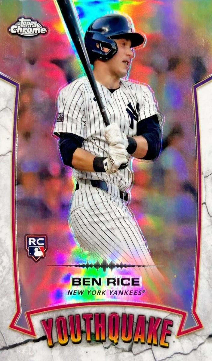 2025 Topps Chrome Baseball Ben Rice #YQ-13 PSA 10