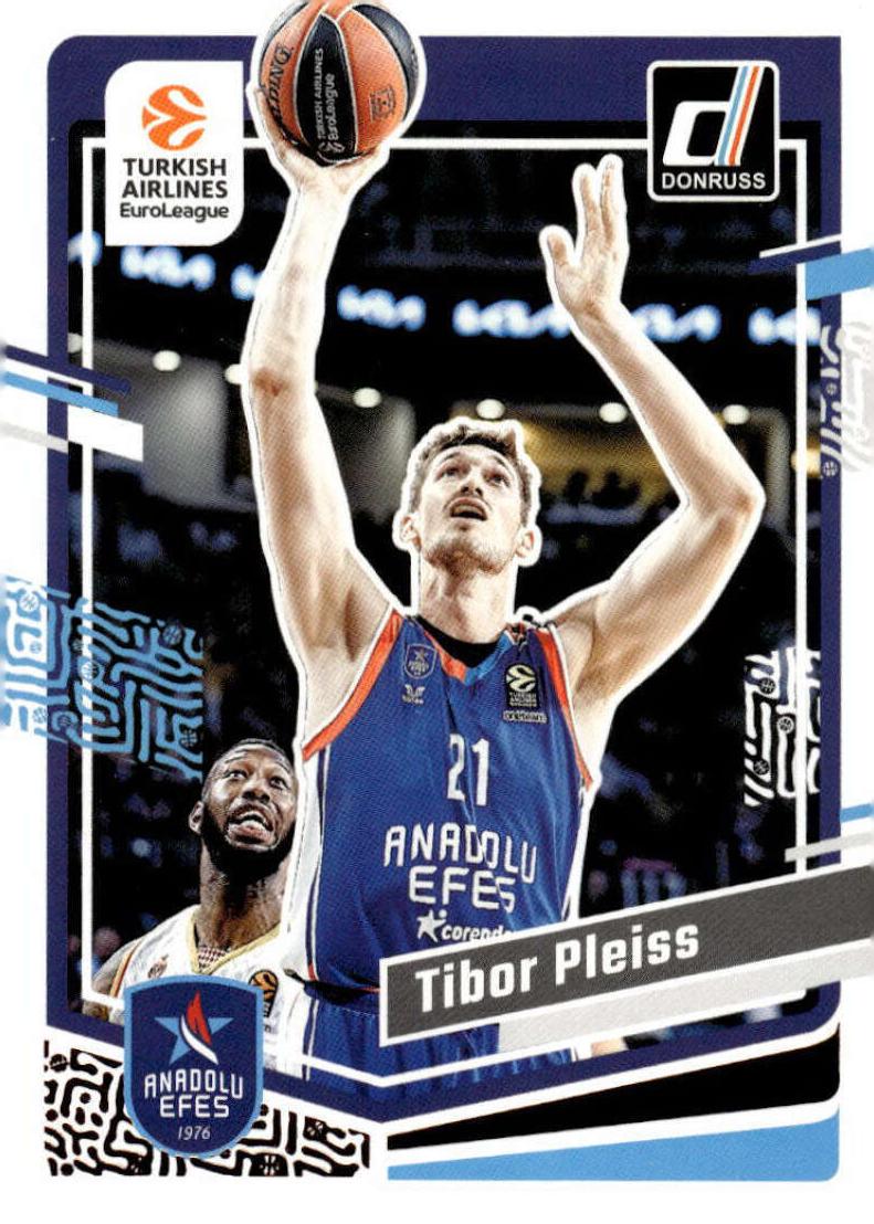 2023 Donruss Turkish Airlines EuroLeague Basketball Tibor Pleiss #17