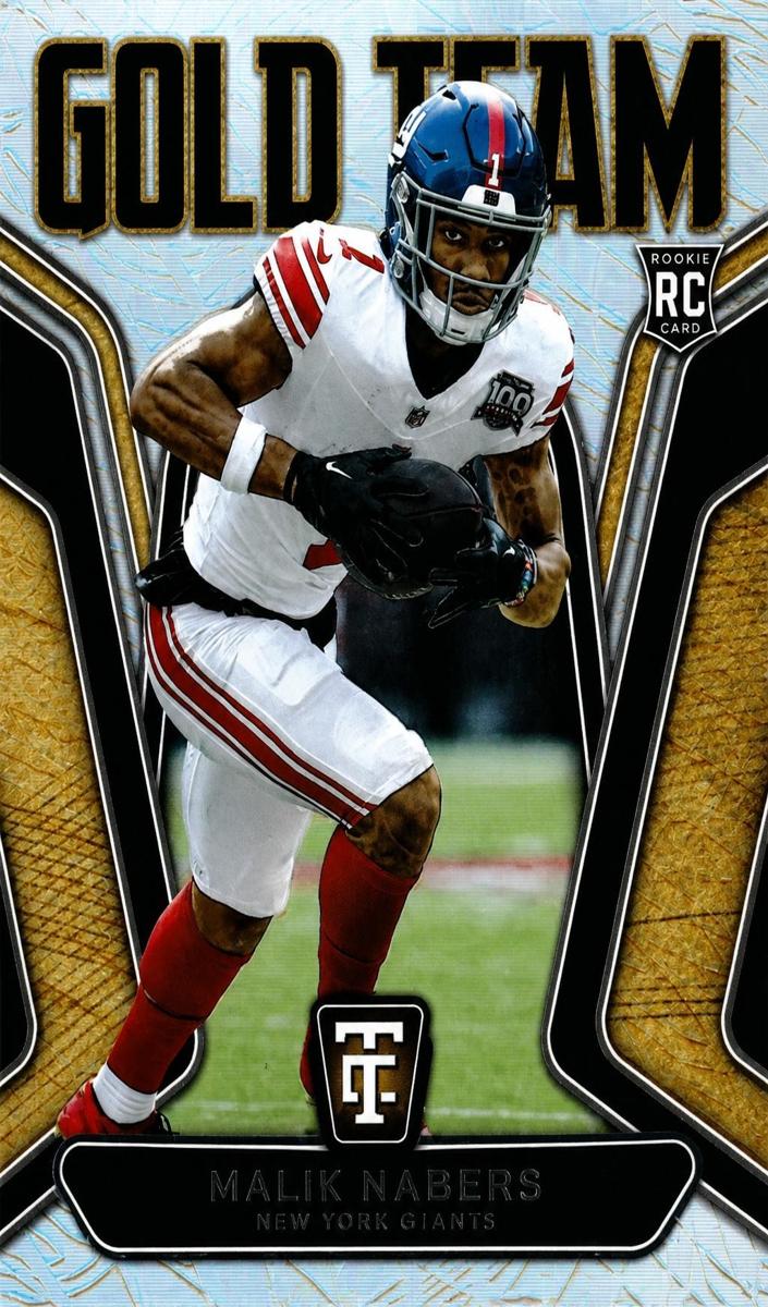 2024 Panini Totally Certified Football Malik Nabers #18 PSA 10