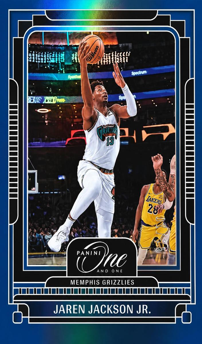 2024 Panini One and One Basketball Blue Jaren Jackson Jr. #9