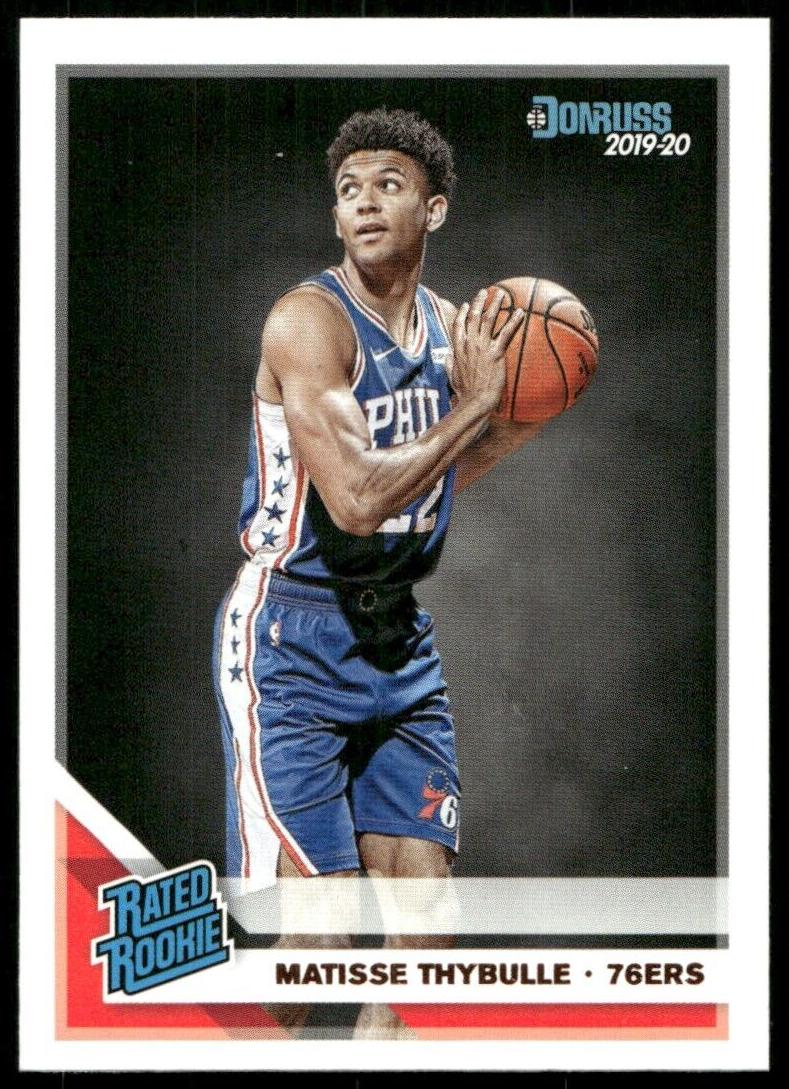 2019 Panini Donruss Basketball Matisse Thybulle #219 PSA 9