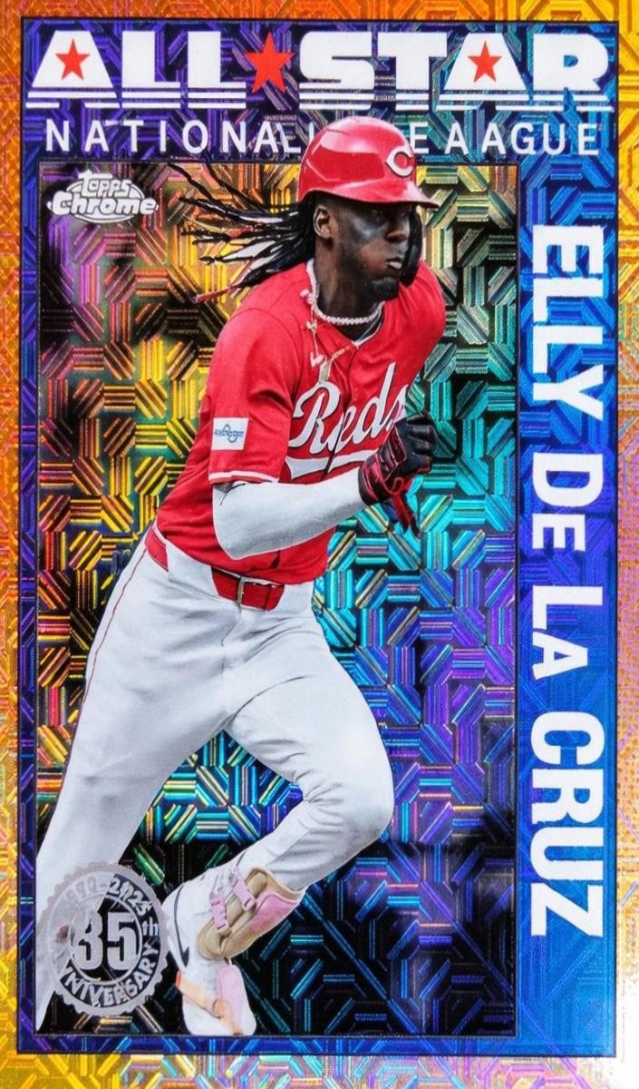 2025 Topps Baseball Elly De La Cruz #90ASC-6