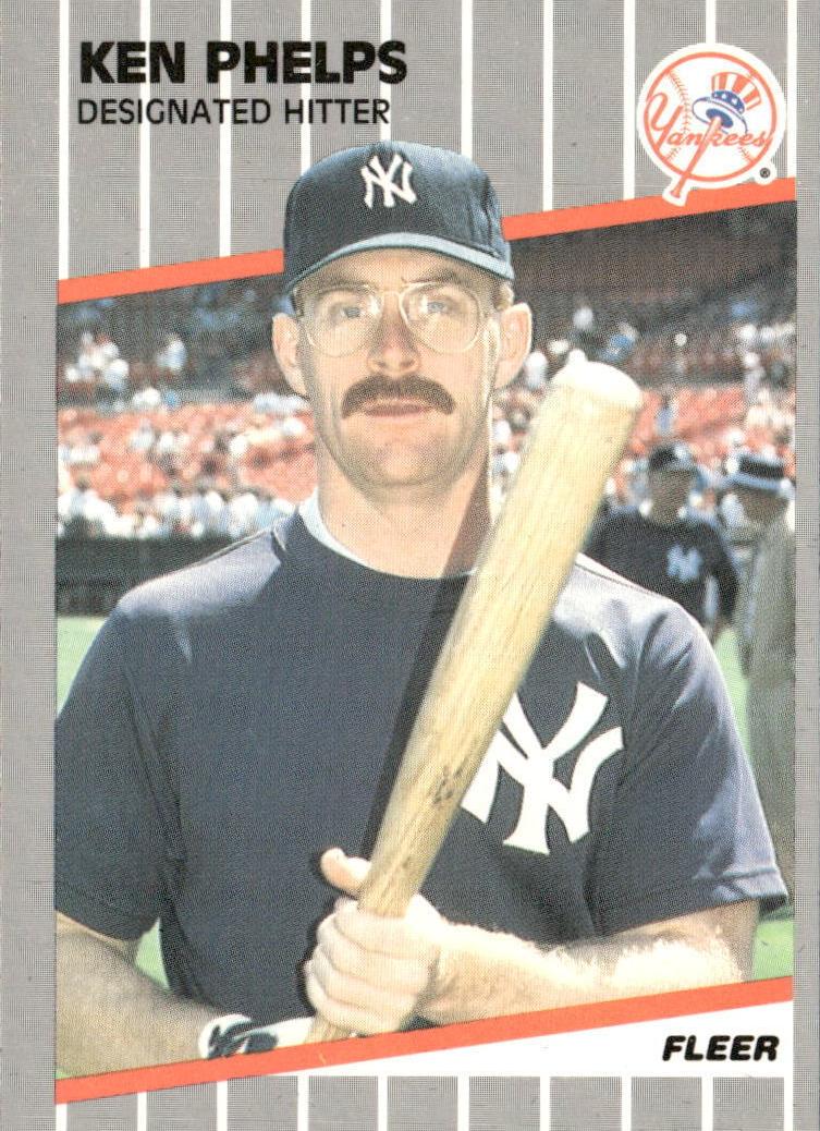 1989 Fleer Baseball Ken Phelps #264