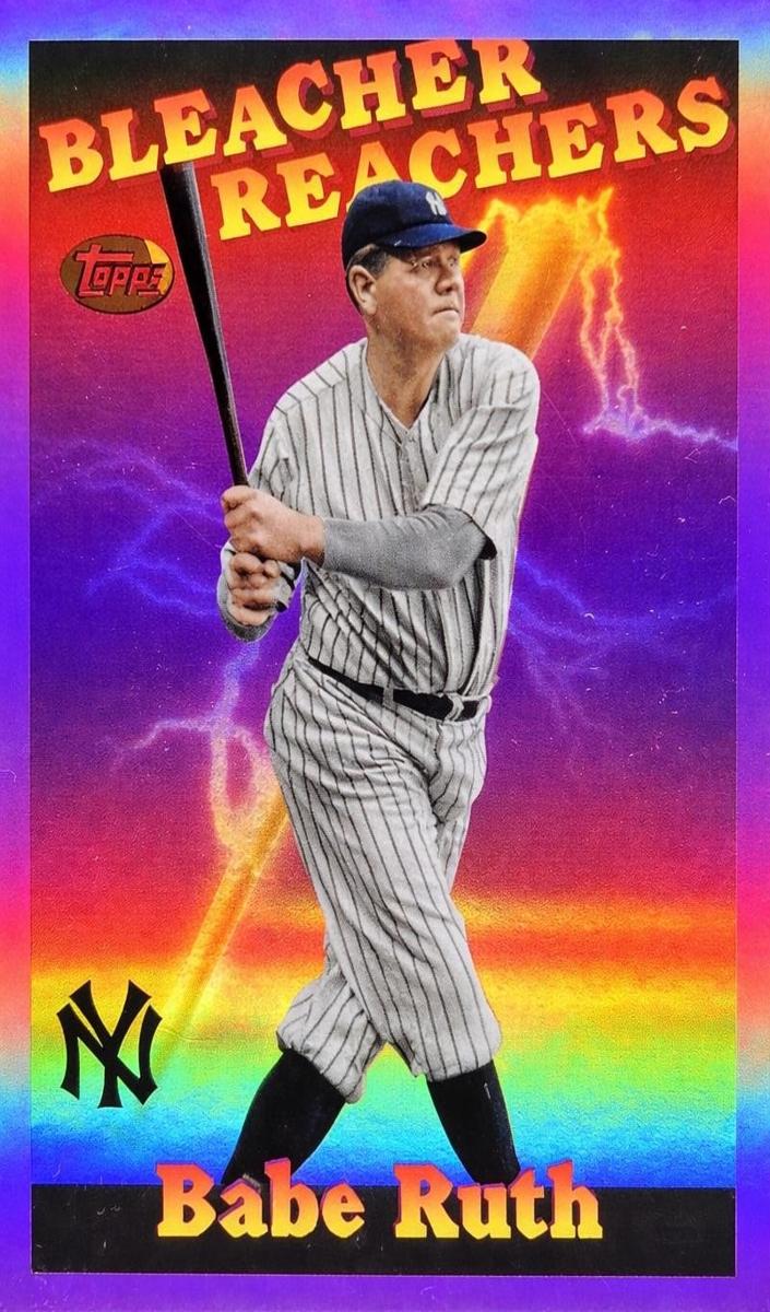 2025 Topps Update Baseball Pink Foil Babe Ruth #BR-23