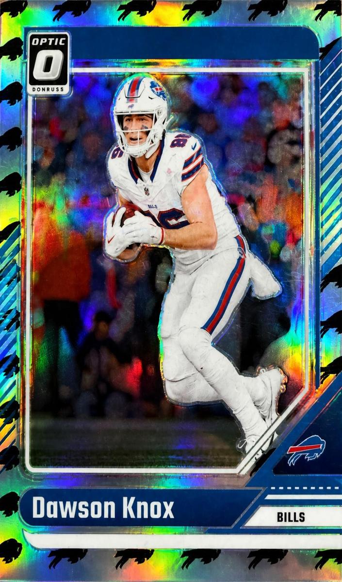 2024 Donruss Optic Football Team Logo Dawson Knox #24