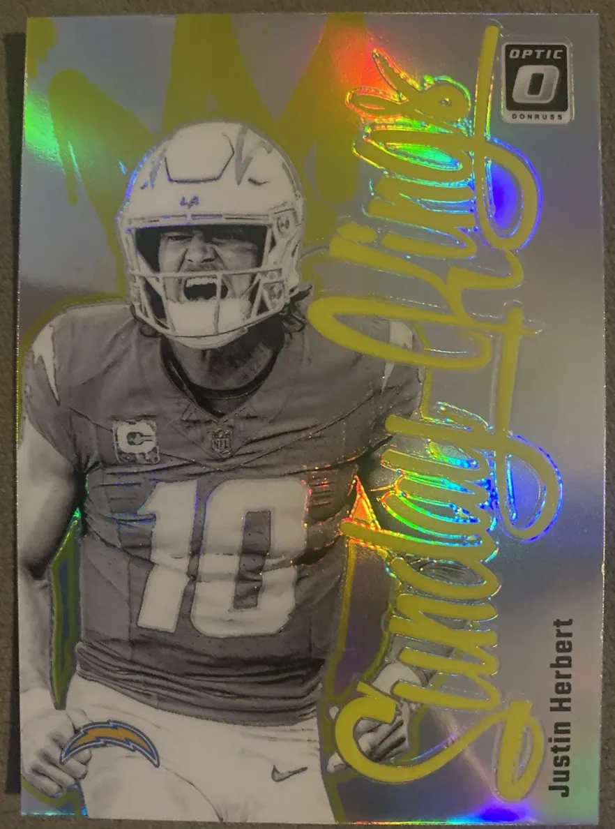 2024 Donruss Optic Football Justin Herbert #8