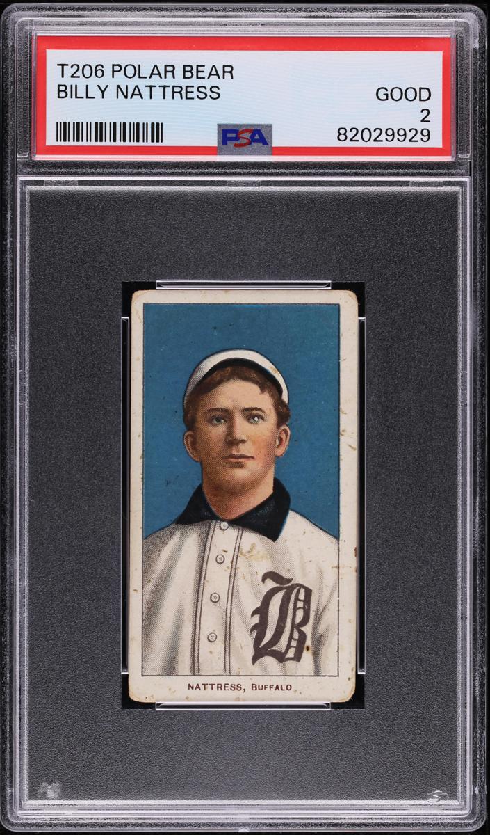 1909-11 T206 Baseball Billy Nattress #NNO