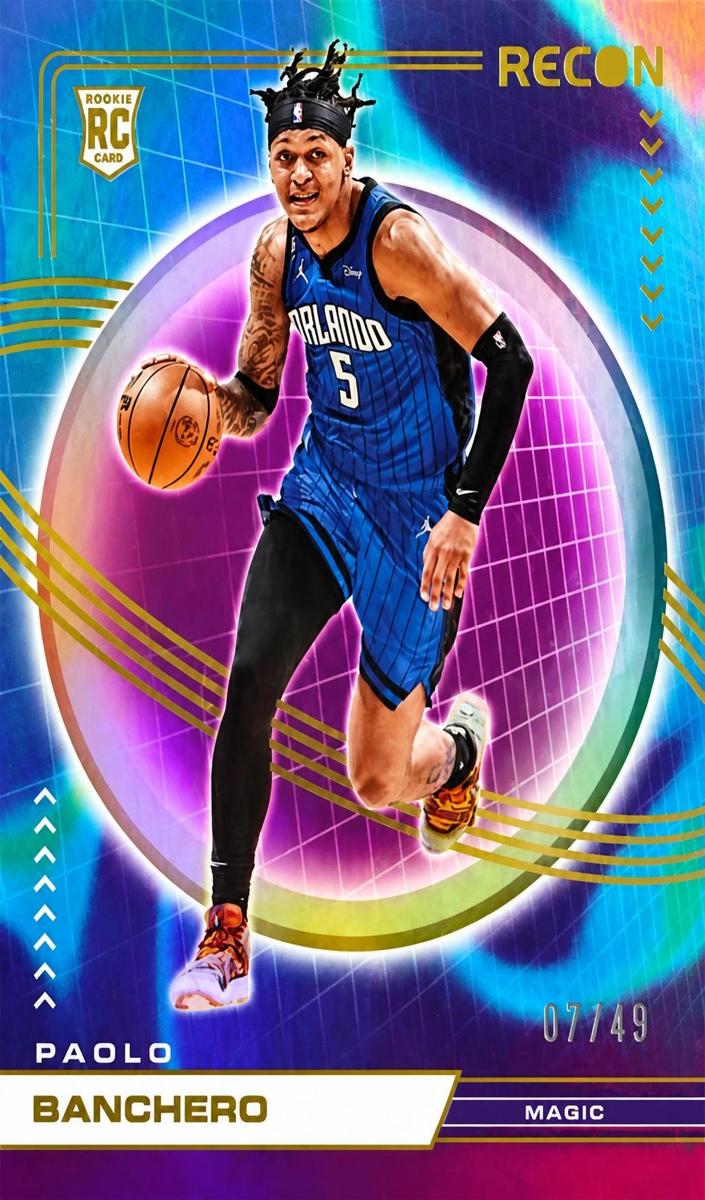 2022 Panini Recon Basketball Holo Purple Paolo Banchero #201