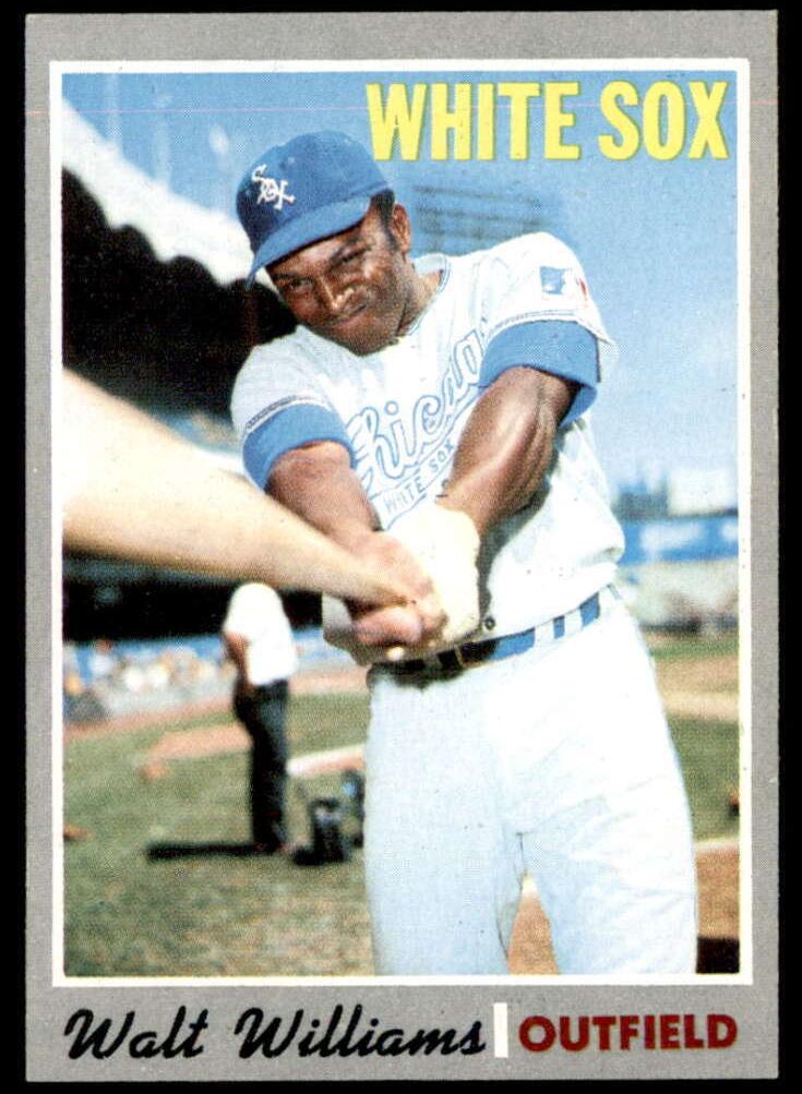 1970 Topps Baseball Walt Williams #395