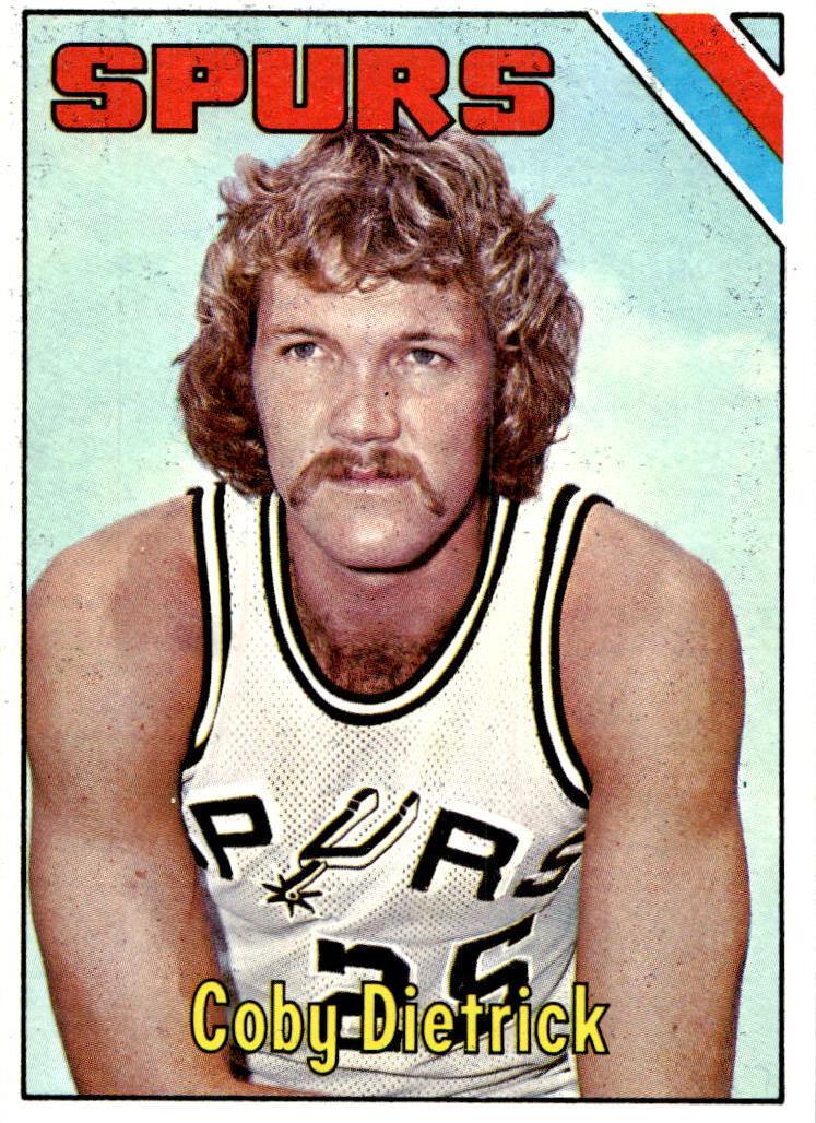 1975 Topps Basketball Coby Dietrick #273 PSA 8