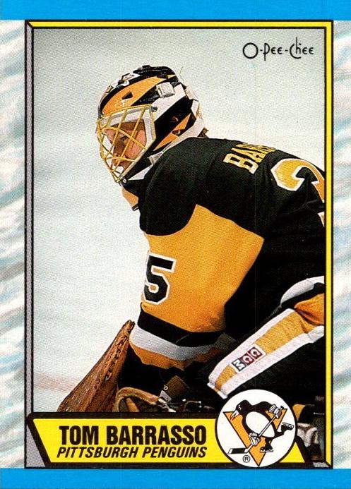 1989 O-Pee-Chee Hockey Tom Barrasso #36
