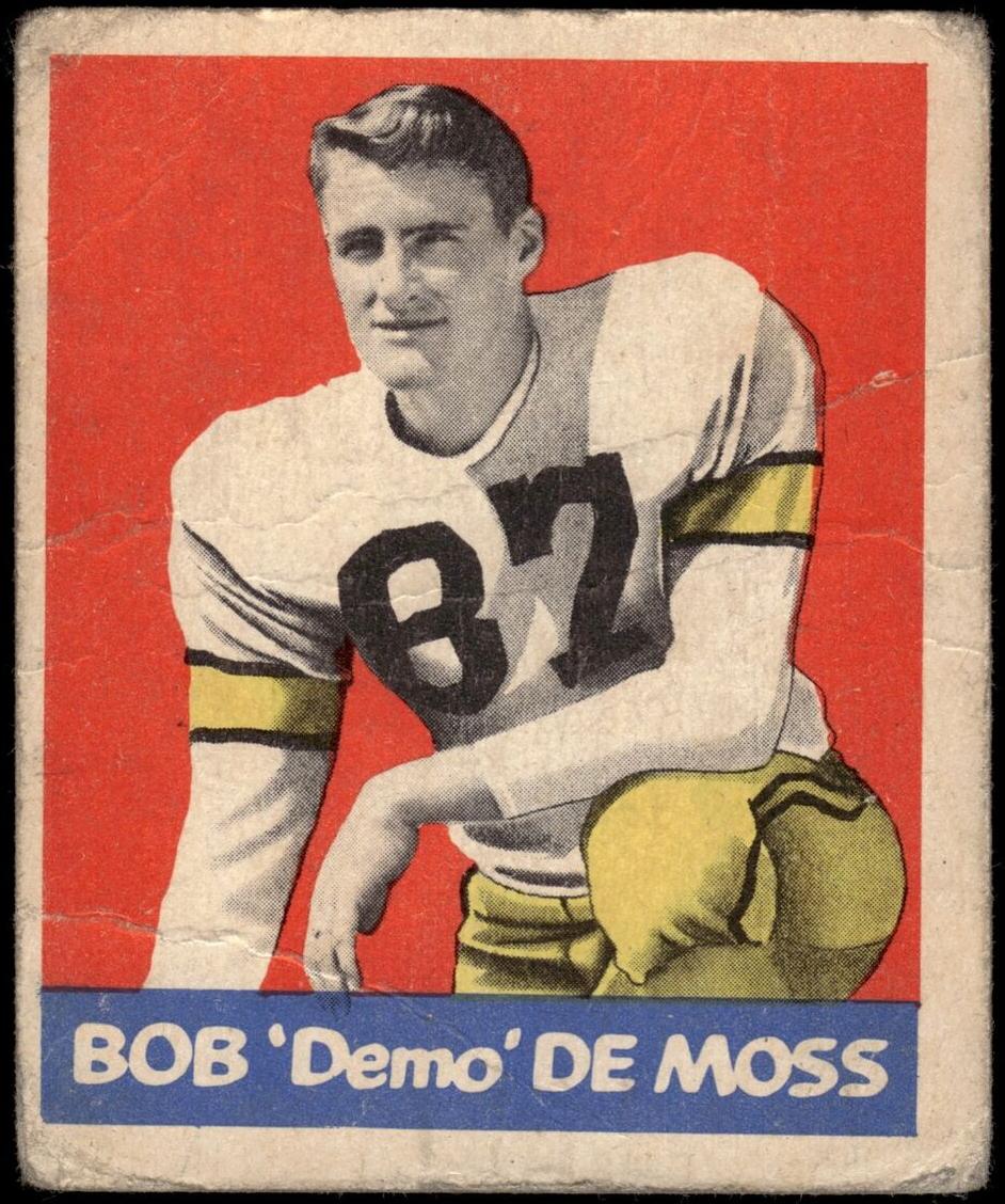 1949 Leaf Football Bob DeMoss #52 PSA 6