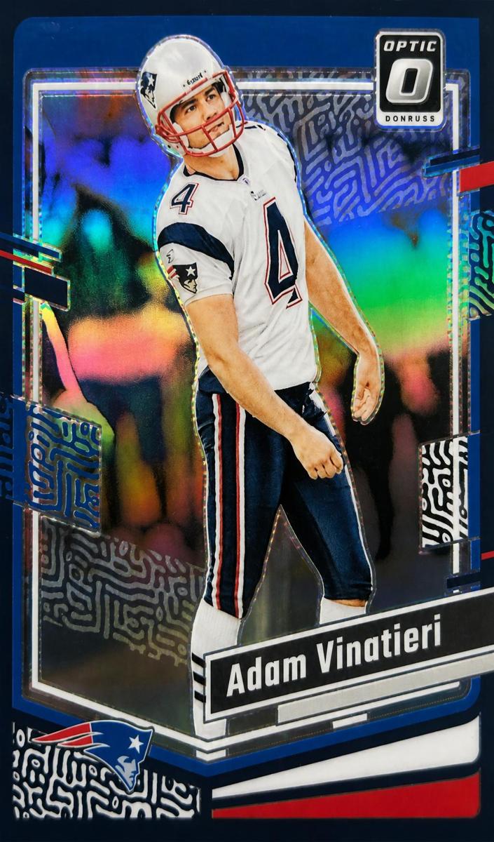 2023 Donruss Optic Football Purple Adam Vinatieri #128