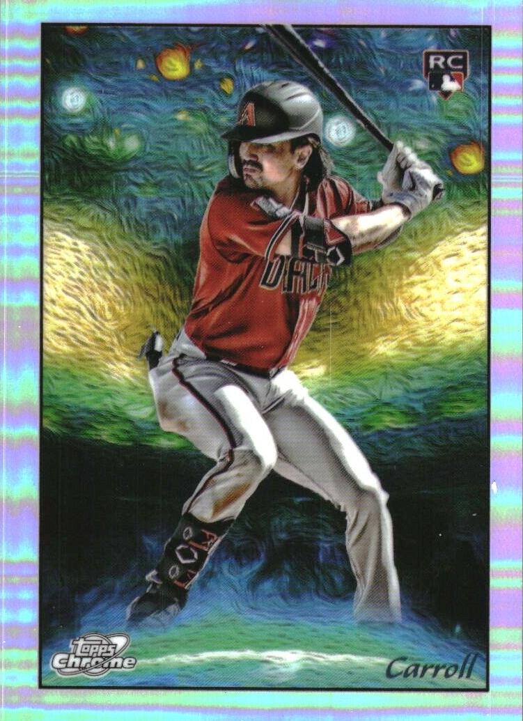 2023 Topps Cosmic Chrome Baseball Corbin Carroll #STN-21 PSA 9