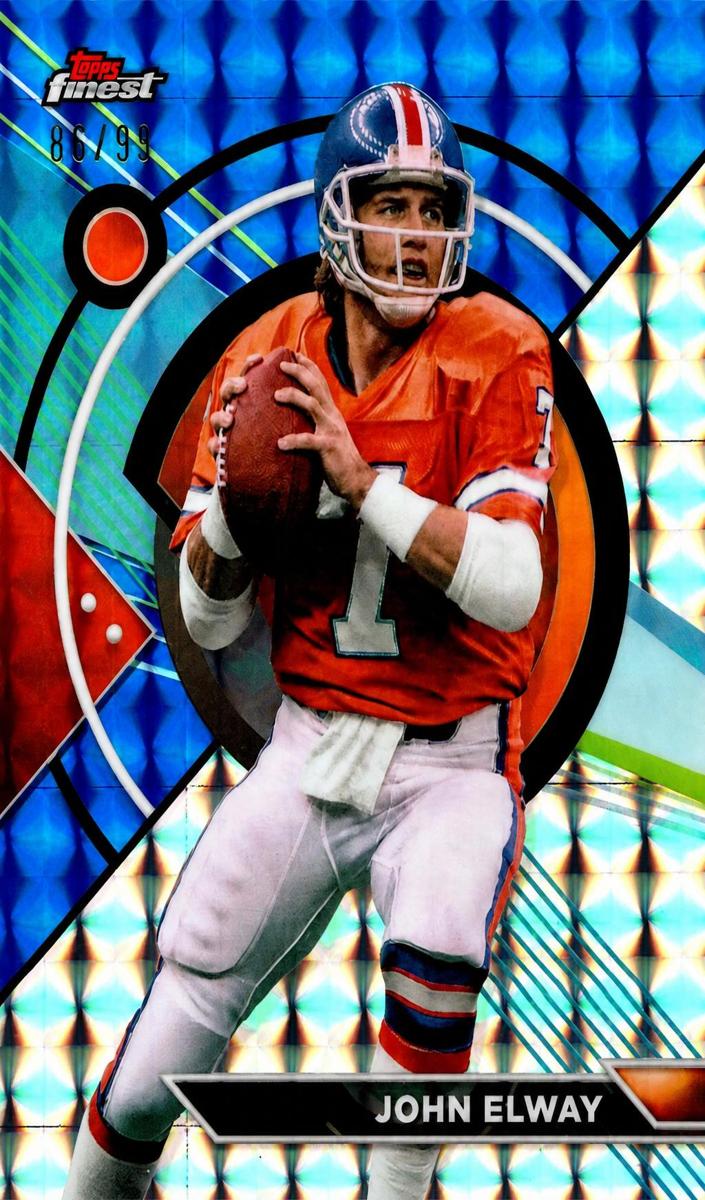 2023 Topps Composite Football Blue Geometric John Elway #179