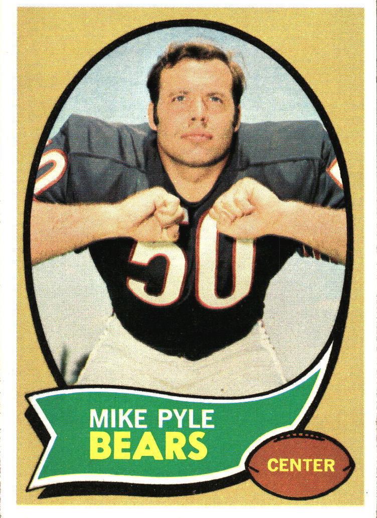 1970 Topps Football Mike Pyle #37
