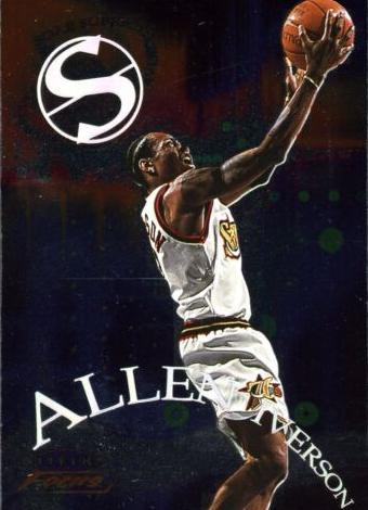 1999 Fleer Focus Basketball Allen Iverson #1SS