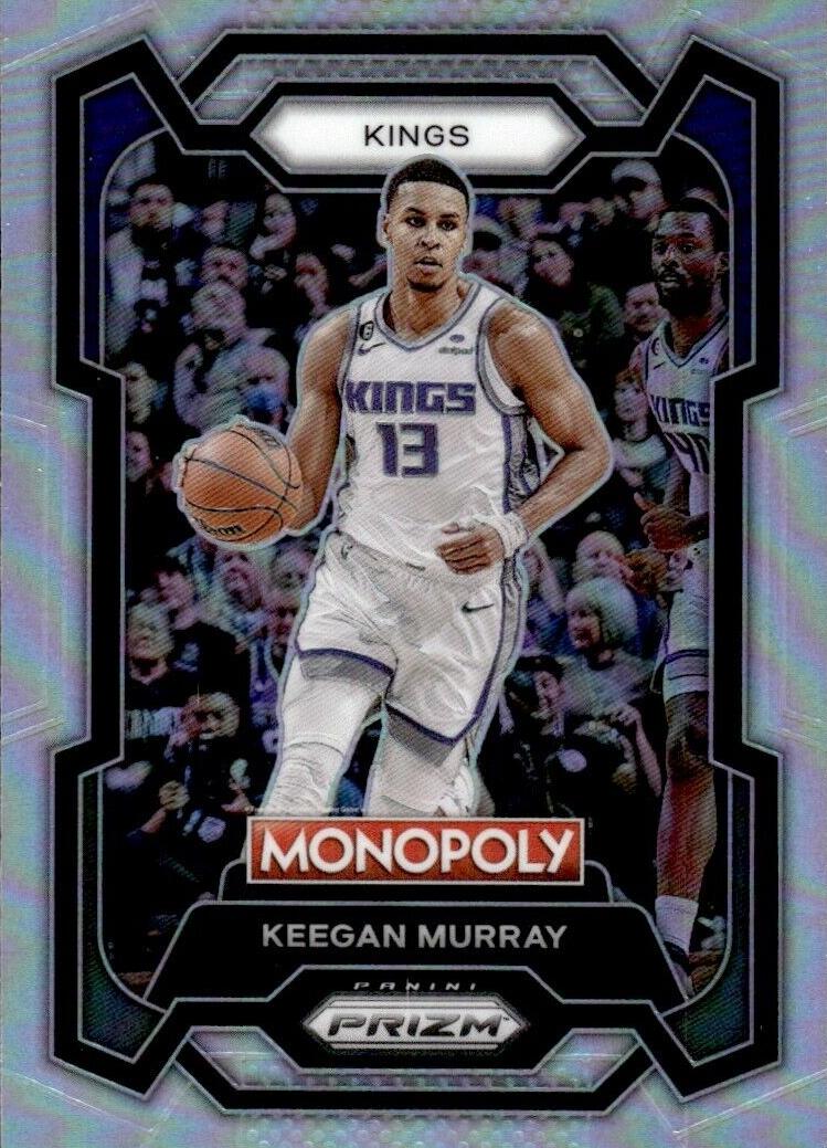 2023 Panini Prizm Monopoly Basketball Silver Keegan Murray #78