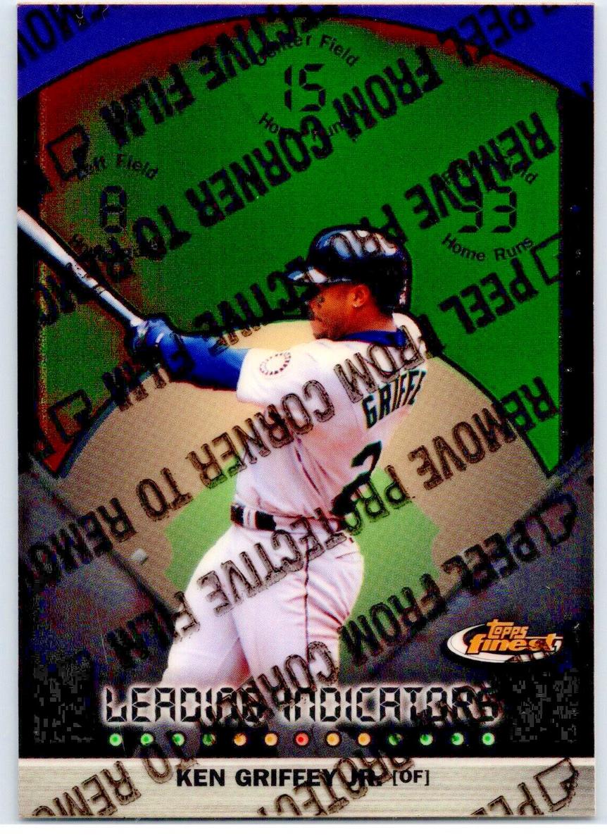1999 Topps Finest Baseball Ken Griffey Jr. #L3