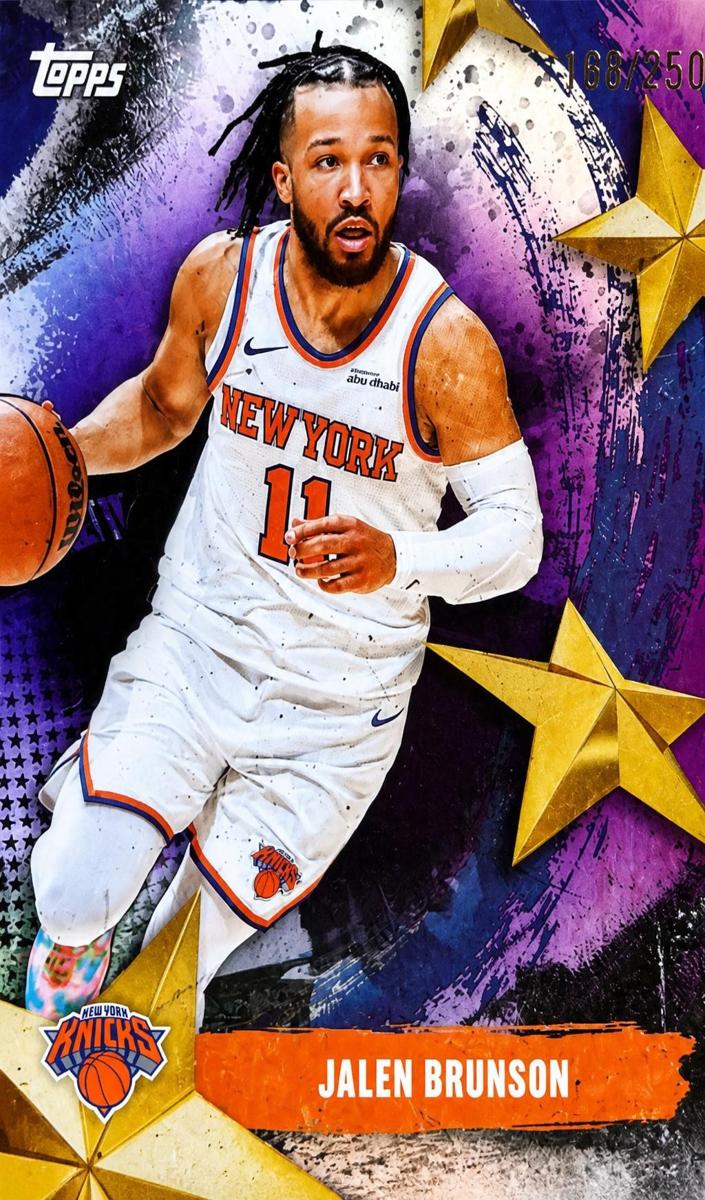 2025 Topps Basketball Purple Rainbow Jalen Brunson #SA-10