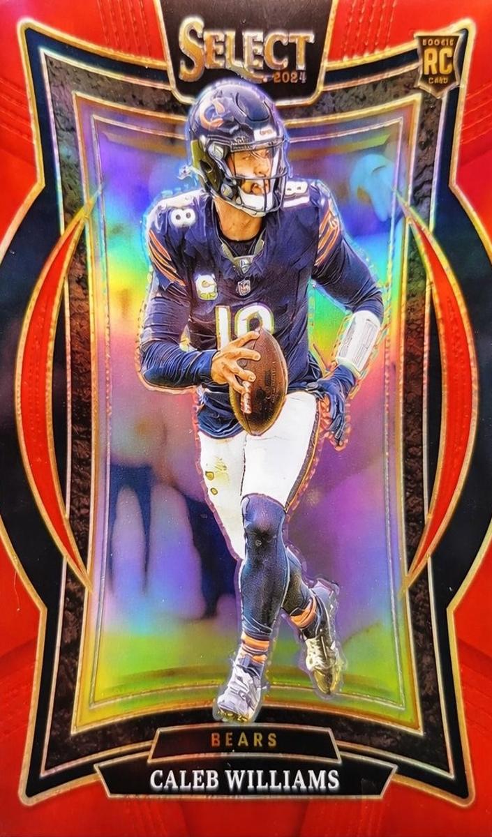 2024 Panini Select Football Red Caleb Williams #25
