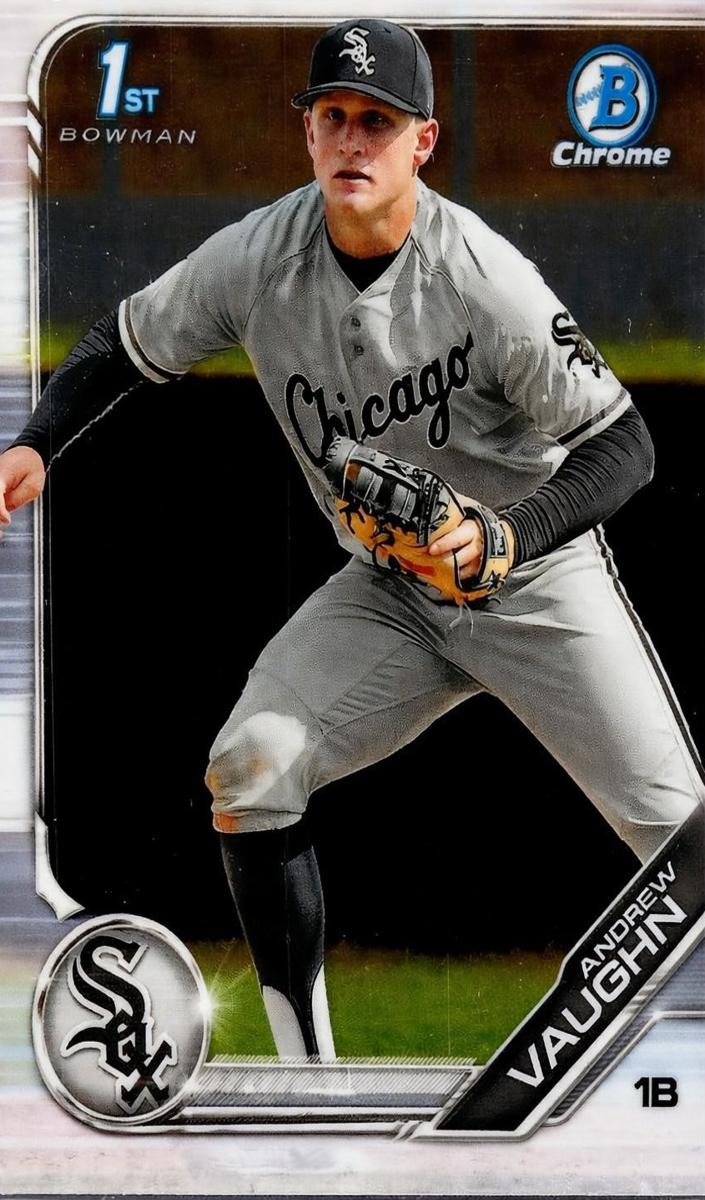2019 Bowman Chrome Draft Baseball Andrew Vaughn #BDC-100 PSA 9