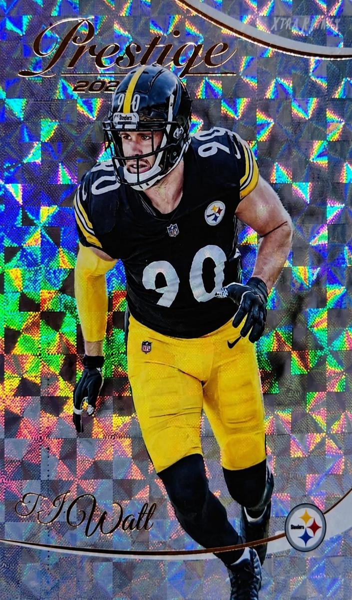 2023 Panini Prestige Football Xtra Points Hyper T.J. Watt #254