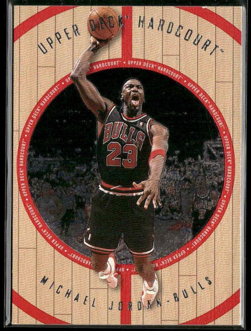 1998 Upper Deck Hardcourt Basketball Michael Jordan #23 PSA 8.5