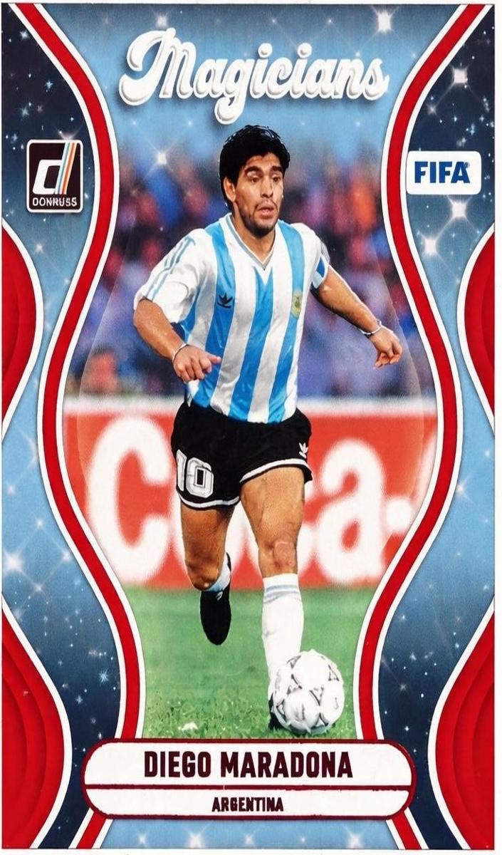 2024 Panini Donruss Soccer Red Diego Maradona #25