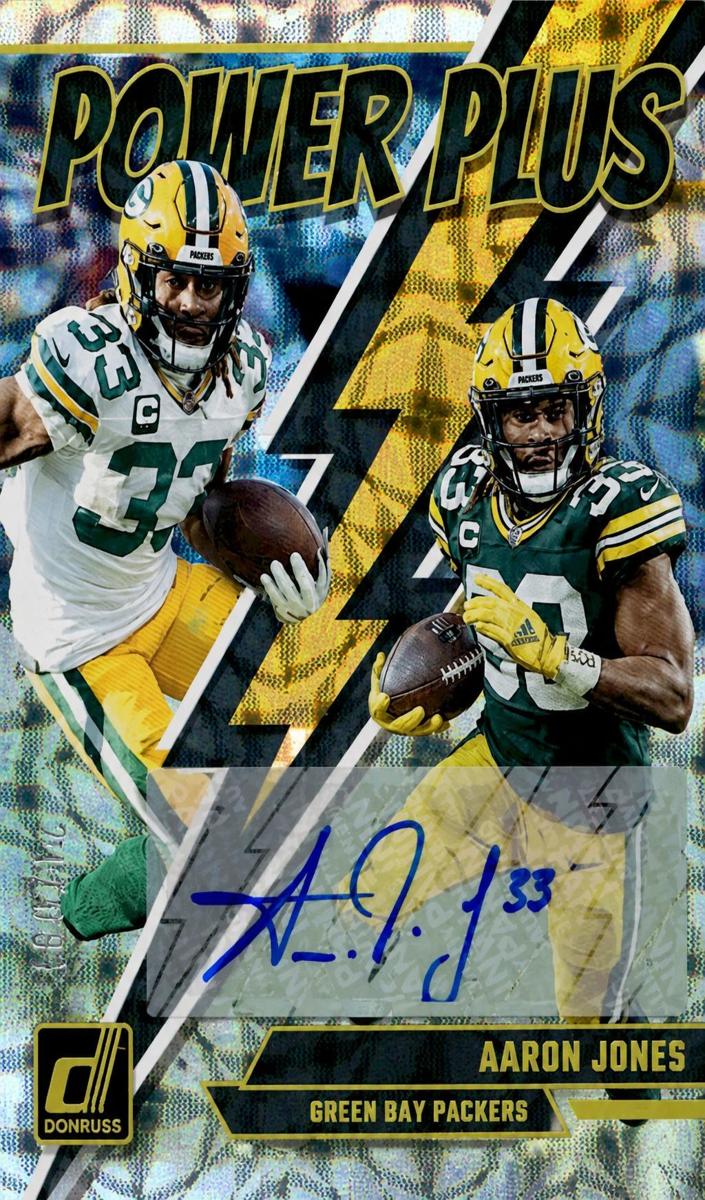 2023 Panini Donruss Football Aaron Jones #PP-14