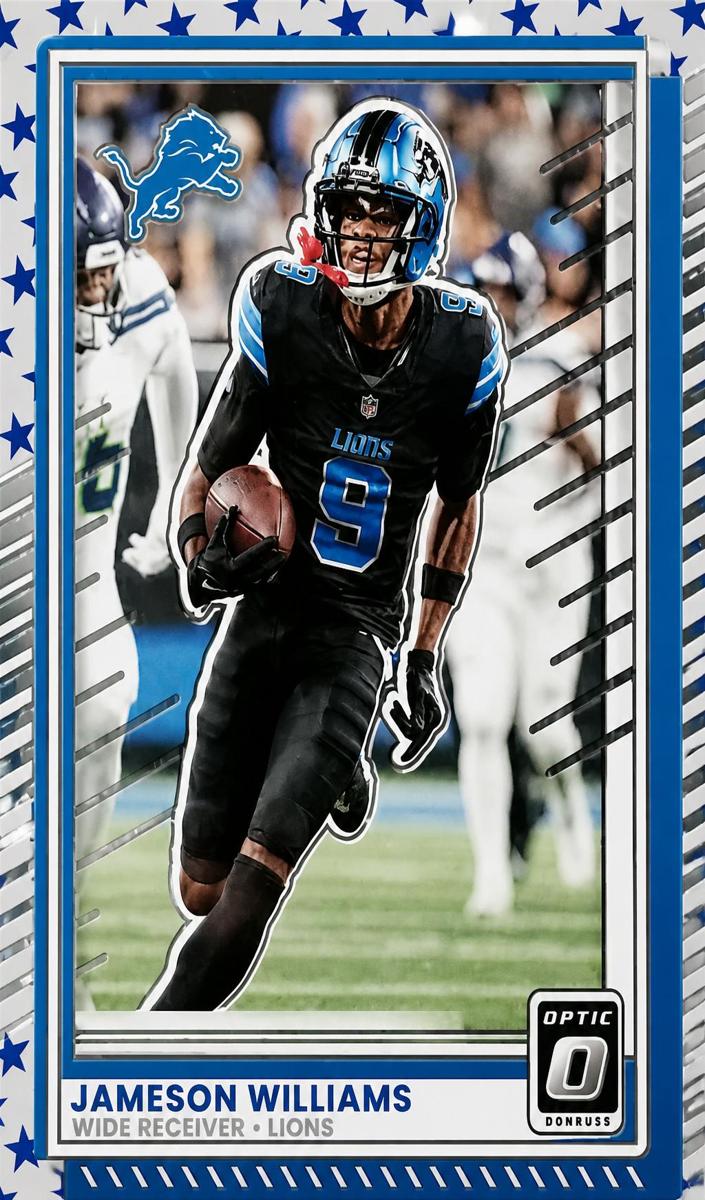 2025 Donruss Optic Football Stars Jameson Williams #10