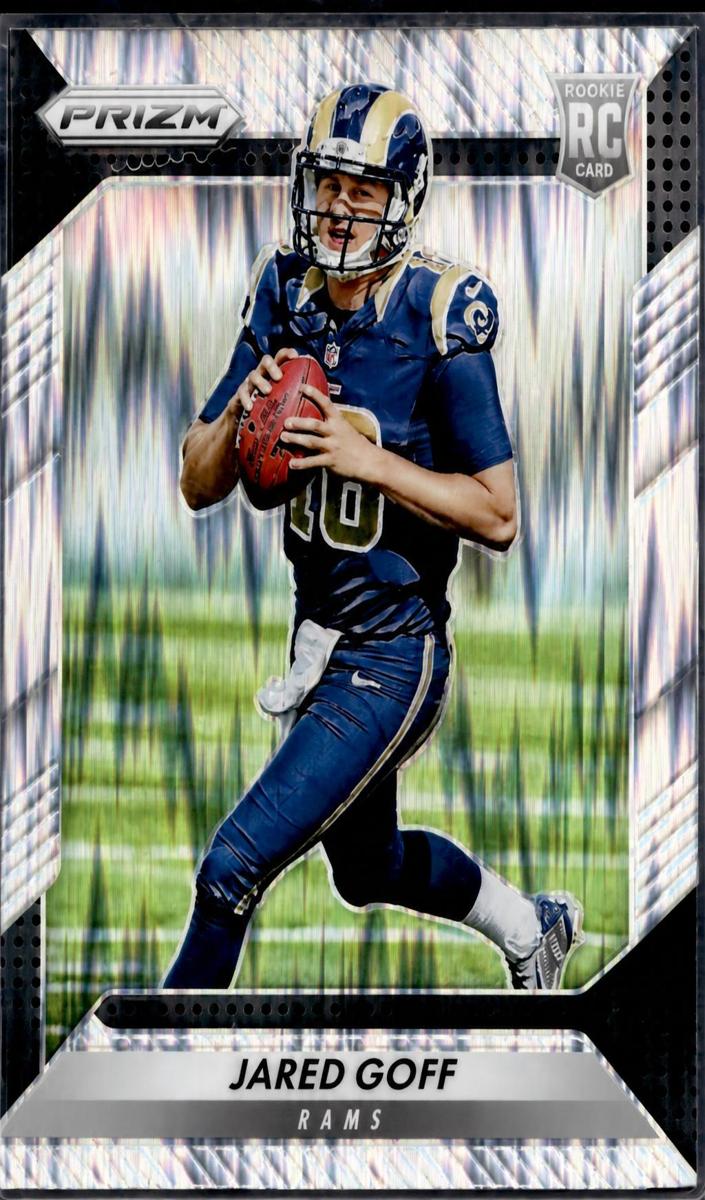 2016 Panini Prizm Football Flash Prizm Jared Goff #208 PSA 9
